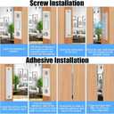 Cabinet Magnetic Catch 1/10" Ultra Thin Cabinet Door Magnetic Catch Cabinet Latch for Drawer Magnets, 10 Pack Adhesive Magnetic Drawer Locks for Sliding Door Closure Kitchen Closet Closer