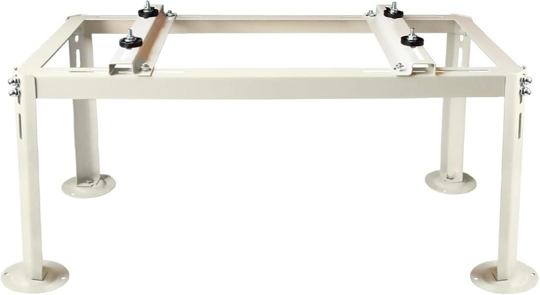 Yarssihha Mini Split Ground Stand for 9000-36000 BTU Ductless Air Conditioners Heat Pumps, Heavy Duty Adjustable Mini Split Stand, Condenser Stand, Max Load: 440LBS