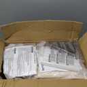 Besrey Kids Play Tent 2 in 1 with Padded Mat and Lights, Large Kids Playhouse with 2 Doors & 4 Windows, Indoor & Outdoor, Christmas Toddler Tent, 51" x35" x 51" (White)