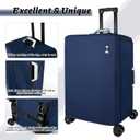 Heavy Duty Suitcase Covers for Luggage, 1080D Oxford Luggage Cover Protector for Wheeled Suitcase, High Abrasion Resistance Waterproof Dustproof Anti-scratch Tear and Puncture Resistance(30")
