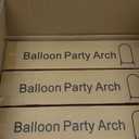 Hemmotop Metal Arch Backdrop Stand, 7.2FT+6.6FT+6FT Wedding Arches for Backdrop, Gold Background Arch Stands Set of 3, Flower Arches Frame for Birthday Party, Baby Shower, Graduation, Garden Dcor