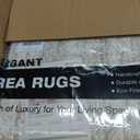 Soalmost Washable Area Rug 8x10, Large Soft Rugs for Living Room Vintage Beige Carpet 8x10 Area Rugs for Bedroom Dining Room Non-Slip Stain Resistant Under Table Rug