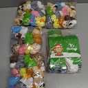 Motionchic 48 Sets Mini Christmas Stuffed Animal Bulk with Gift Boxes 2.76 Inches Xmas Small Plush Keychain Decorations Elk Snowman Boxes for Party Favors Bag Filler Prizes Exchange Gift, 12 Styles