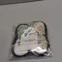 2 Pack Sunglasses Case, Neoprene Zipper Eyeglass Case, Soft Glass Travel Pouch with Clip for Women Men