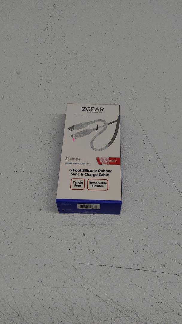 6 Foot Silicone Rubber Sync & Charge Cable