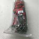 Hotop 6 Pcs Christmas Artificial Poinsettias Florals 19.6 Inch Large Christmas Poinsettia Decorations Red Green Christmas Flower Picks Stem for Christmas Tree Ornament Wreath DIY Xmas Party Decor