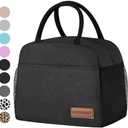 douyadady Lunch Bag Women/Men Lunch Box Women/Men (black)
