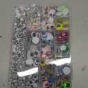 1620pcs Googly Wiggle Eyes Self-Adhesive, for Craft Sticker Eyes Multi Colors and Sizes for DIY by ZZYI