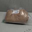 NICETOWN Kitchen Blackout Curtains and Drapes - Triple Weave Energy Saving Thermal Insulated Solid Grommet Blackout Panels for Patio (1 Pair, 52 inches by 72 Inch, Cappuccino)