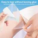 Thigh Tape Lifting Lnvisible, Transparent Anti Friction Patch, Invisible Lift and Glow Patches Legs Transparent Sweatproof Skin Protection Patches for Women Skin Lifting Inner Thighs (30 PCS)