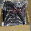 Darkaway Outdoor Post Lights Lamp Post Light Fixture, Waterproof Aluminum Housing with Water Ripple Glass, Fence Post Deck Lighting for Garden Patio Pathway (Medium-1 Pack, Oil-Rubbed Bronze)