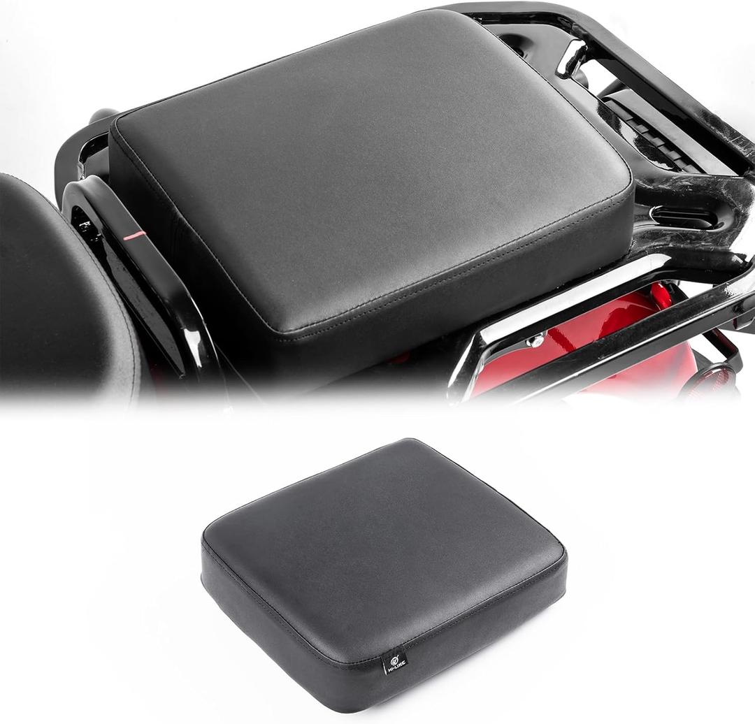 Motorcycle Seat for Trail 125 CT125 Hunter Cub Large Matte Seat Rear Seat Cushion with PU Leather Passenger Seat