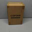 CAROTE 14 Pieces Knife Set with Block, Forged, High Carbon Stainless Steel Sharp Blade Block Knife Set, Dishwasher Safe Cutlery, Cream