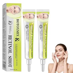 2Pcs Botoxmix & Vita-A Retinol Shot Wrinkle-Lift Tightening Cream, Instant Face Lift Cream,Pore Minimizer, Reduces Wrinkles and Fine Lines for All Skin Types