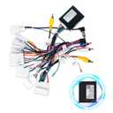 NHOPEEW Radio Wiring Harness Connector Compatible for Toyota Camry Corolla Prius RAV4 Tacoma Highlander - 16 PIN Power Cable Fit Aftermarket Toyota Car Stereo Wire Cable Plug and Play