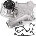 AULINK Water Pump AW6048 (V6 3.3L 3.5L 3.8L) For Hyundai Azera Entourage Genesis Palisade Santa Fe Sonata Veracruz,Kia Amanti Borrego Cadenza K900 Sedona Sorento Telluride,25100-3C100 25100-3C120