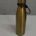 Golden Water Bottle All Stainless Steel Diversion Safes Made with Hidden Compartment for Cards, Keys, Cash and Valuables Free Hook and Smell Proof Bag