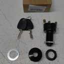 10L0L Upgraded Ignition Key Switch for Club Car DS, Limo, Turf Carryall 1 & 2, XRT 1996-up 12V Gas Golf Cart, OEM# 101826301, 1012505