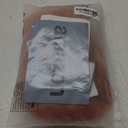 Baruisi Long Curly Wavy Orange Wigs for Women Side Part Natural Looking Synthetic Cosplay Hair Wig, Orange