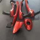 Red 1 Lot 4 Doors Exterior Handle Outer Door Handle Compatible with Hyundai Sonata 2011 2012 2013 2014