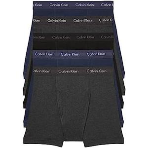 Calvin Klein Men's Cotton Classics 5-Pack Boxer Brief Size L
