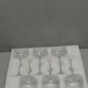 KMIGRUAN Martini Glasses Set of 6, 9oz Coupe Glasses, Hand Blown Crystal Cocktail Glasses for Espresso Martini, Manhattan,Home Bar,Gift Set