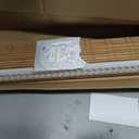 LazBlinds Bamboo Roller Shades, Ceylon Light Russet, 26" W x 70" H