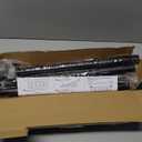 Wood Curtain Rods for Windows 48 to 84 Inch, 1 Diameter Drapery Rod with Imitation Wood Grain Finials, Adjustable Heavy Duty Curtain Rod Set, Indoor/Outdoor Modern Curtains Rods, 30-88