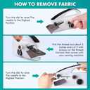 Handheld Sewing Machine, Portable Mini Sewing Machine for Beginners, Electric Hand Held Sewing Machine for Adults, Easy To Use Sewing for Clothes and Fabrics Crafts