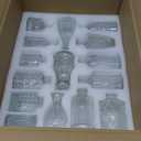 Arme Glass Bud Vase Set of 32 PcsSmall Glass Vases for FlowersClear Bud Vases in BulkVintage Vases for CenterpiecesSmall Glass Bud Vase for Rustic Wedding DecorationsHome Table Flower Dcor