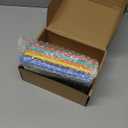 Chinco 6 Pcs Small Slate Chalkboard Mini Chalk Board with Frames Mini Board Signs School Supplies for Classroom Home Office (13cmx15.2cm,Colorful)