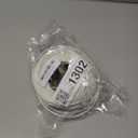 Bamboo Lab 1.75MM PLA Matte Filament High Speed Printing with RFID 1KG +/- 0.03mm Eco Friendly 3D Printer Filament for Bambu Lab P1P/P1S/X1C/X1/A1/A1 Mini (Without Spool) (Ivory White 11100)