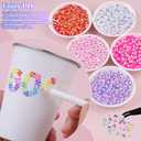 34000Pcs Resin Jelly Rhinestones for Bedazzling, Multicolor 3mm Flatback Gems for Diamond Art, Bedazzler Kit with 3Pcs 10ml B7000 Jewelry Glue for Bedazzle Thing Crafting Book Nail Art