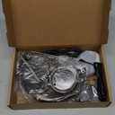 Underground Water Leak Detector Water Pipe Leakage Detector, Pipe Leak Detector High Strength Sound Intensifier with Headset AC100-240V for Site Construction Plumbing Leak (US Plug)