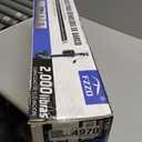 2000lbs Trailer Jack with Dual Wheel, 20-24V Cordless Drill Compatible, 12" Lift, for RV BoatBlack