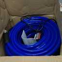 VEVOR 100ft Heated Water Hose for RV, Heated Drinking Water Hose Antifreeze to -45F, Automatic Self-regulating, 5/8" I.D. with 3/4" GHT Adapter, Lead and BPA Free