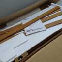 Gashell Wire Shelf Covers, Bamboo Wire Rack Covers for Pantry, Closet (5pcs, 36" W x 16" D)