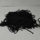 Niseyo Goddess Box Braids Crochet Hair 18 Inch 8 Packs Long Crochet Box Braids Pre Looped Curly Ends Boho Style Synthetic Hair (1B/Natural Black)