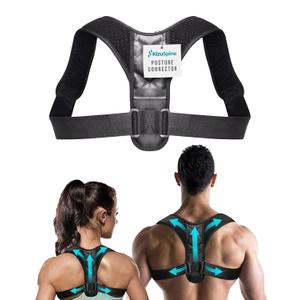 Kizu Spine Posture Corrector for Women, Kizu Spine Posture Corrector for Men - Comfortable Upper Back Brace, Adjustable Shoulder Support, Helps Relieve Neck, Back and Shoulder Pain, Fits Discreetly