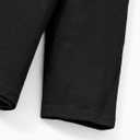 PATPAT Family Matching Outfits Mommy and Me Dresses Matching Set Long Sleeve Plaid Midi Dress and Casual Button Down Shirts (Black, XL)