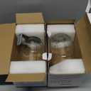 Glass Mason Jar Pitcher, 64 oz Wide Mouth Jug with Pour Spout Handle Lid for Cold Brew Coffee, Ice Beverage, Iced Juice, Lemonade, Sun Tea, Fruit Drinks Container(2Pack Gray)