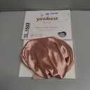 YANIBEST Adjustable Satin Bonnet for Sleeping Women Double Layer Hair Wrap Reduce Friction Prevent Frizz Natural Curly Hair