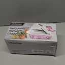 8 Blade All-in-1 Vegetable Chopper Mandoline Slicer with Container, Food Chopper, Onion Chopper, Veggie Cutter for Salad, Kitchen Gadgets Accessories Essentials, White