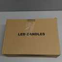 DRomance Halloween LED Flameless Pillar Candles Battery Operated with 6 Hour Timer Set of 3 Orange Wax Warm Light Flickering Witch Bats Castle Spooky Decals Halloween Decor Gifts(3 x 6 Inch)