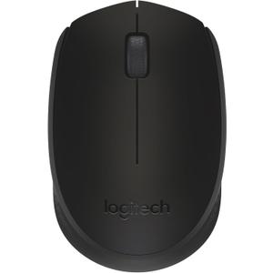 Logitech M170 Wireless Mouse for PC, Mac, Laptop, 2.4 GHz with USB Mini Receiver, Optical Tracking, 12-Months Battery Life, Ambidextrous - Black