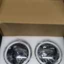 4pcs 5 3/4" 5.75 LED Headlights with High Low Beam Amber turn signal White DRL, 5 3/4 led headlight Halo Ring