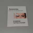 Aresvns Blonde Eyebrows Tattoo Sticker 66 Pairs, 4D Lifelike Imitation Blonde Tattoo Eyebrows for Women, Waterproof and Long-Lasting 3-4 days