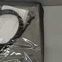 Outdoor Heated Cat House in Winter,Extremely Insulated & Weatherproof,Feral Cat Shelter with Waterproof Eaves & Escape Door for Outside Stray Barn Cat(Dark Grey,23.6"x16.5"x13.4")