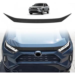 TripleAliners Hood Deflector Protector Compatible with 2019-2025 Toyota RAV4 Accessories Hood Protector TPE Bug Deflector Shield Replacement for RAV4 2025 2024 2023 2022-2019