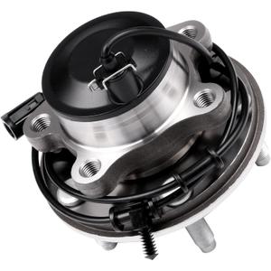 ECCPP Replacement For Wheel Bearing Hub 513169 Hub Bearing Assembly Hub Assemblies Front Axle 5 Lugs W/ABS Sensor For Jaguar S-Type 2000-2008 Naturally Aspirated